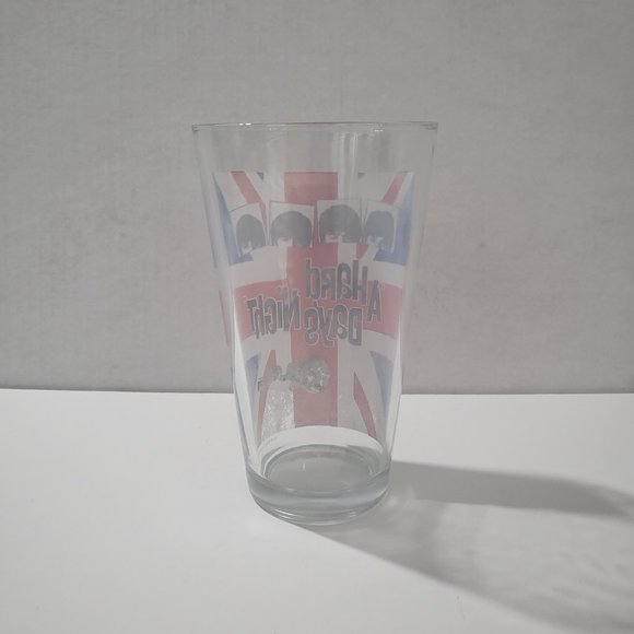 Vintage The Beatles 1985 Radio Days "A Hard Days Night" 16 oz Glassware Cup - Picture 4 of 8